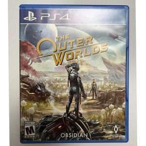 The Outer Worlds (Sony PlayStation 4, 2019) PS4‎ Complete CIB W/ Manual Tested